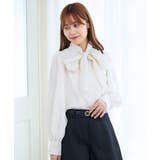 バリエボウタイブラウス | MAJESTIC LEGON  | 詳細画像18 