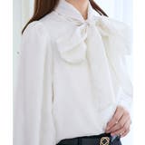 バリエボウタイブラウス | MAJESTIC LEGON  | 詳細画像20 