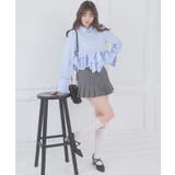 リボンフリルペプラムブラウス | MAJESTIC LEGON  | 詳細画像20 