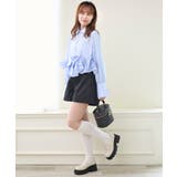 リボンフリルペプラムブラウス | MAJESTIC LEGON  | 詳細画像23 