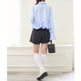 リボンフリルペプラムブラウス | MAJESTIC LEGON  | 詳細画像24 