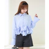 リボンフリルペプラムブラウス | MAJESTIC LEGON  | 詳細画像25 