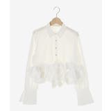 リボンフリルペプラムブラウス | MAJESTIC LEGON  | 詳細画像38 