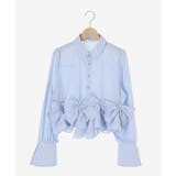 リボンフリルペプラムブラウス | MAJESTIC LEGON  | 詳細画像41 