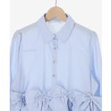 リボンフリルペプラムブラウス | MAJESTIC LEGON  | 詳細画像43 