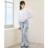 リボンフリルペプラムブラウス | MAJESTIC LEGON  | 詳細画像6 