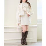 ビジュー付き台形ミニスカパン | MAJESTIC LEGON  | 詳細画像17 