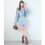 ビジュー付き台形ミニスカパン | MAJESTIC LEGON  | 詳細画像30 