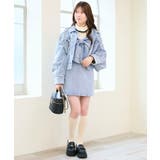 ビジュー付き台形ミニスカパン | MAJESTIC LEGON  | 詳細画像32 