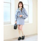 ビジュー付き台形ミニスカパン | MAJESTIC LEGON  | 詳細画像33 