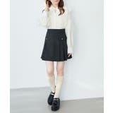 ゴールドボタンプリーツミニスカパン | MAJESTIC LEGON  | 詳細画像16 