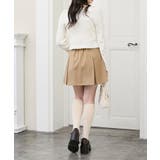 ゴールドボタンプリーツミニスカパン | MAJESTIC LEGON  | 詳細画像4 