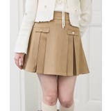 ゴールドボタンプリーツミニスカパン | MAJESTIC LEGON  | 詳細画像5 