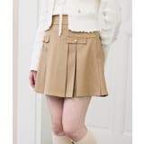 ゴールドボタンプリーツミニスカパン | MAJESTIC LEGON  | 詳細画像6 