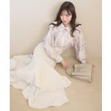 アイボリー | キラキラレースアップマーメイドスカート | MAJESTIC LEGON