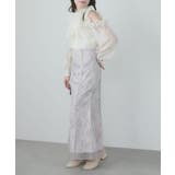 シアーレイヤードフラワースカート | MAJESTIC LEGON | 詳細画像12