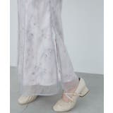 シアーレイヤードフラワースカート | MAJESTIC LEGON | 詳細画像18