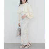 シアーレイヤードフラワースカート | MAJESTIC LEGON | 詳細画像3