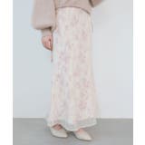 シアーレイヤードフラワースカート | MAJESTIC LEGON | 詳細画像9