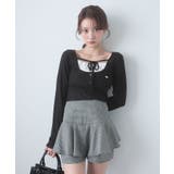 レイヤードライクフレアショートスカパン | MAJESTIC LEGON  | 詳細画像5 