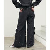 サイドリボンビジューデニムパンツ | MAJESTIC LEGON  | 詳細画像18 