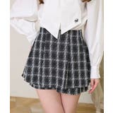 レイヤードデザインツイードスカパン | MAJESTIC LEGON  | 詳細画像14 