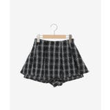 レイヤードデザインツイードスカパン | MAJESTIC LEGON  | 詳細画像25 