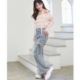 スリットビジューフレアデニムパンツ | MAJESTIC LEGON  | 詳細画像11 