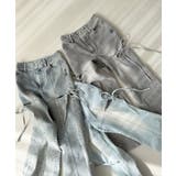 スリットビジューフレアデニムパンツ | MAJESTIC LEGON  | 詳細画像2 