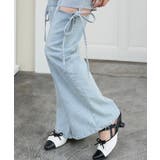 スリットビジューフレアデニムパンツ | MAJESTIC LEGON  | 詳細画像21 