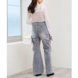 スリットビジューフレアデニムパンツ | MAJESTIC LEGON  | 詳細画像25 