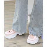 スリットビジューフレアデニムパンツ | MAJESTIC LEGON  | 詳細画像9 