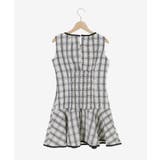 リボンブローチセットツイードワンピ | MAJESTIC LEGON  | 詳細画像24 