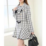 リボンブローチセットツイードワンピ | MAJESTIC LEGON  | 詳細画像6 