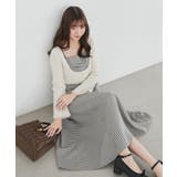 シャギーカーデセットキャミワンピース | MAJESTIC LEGON | 詳細画像1