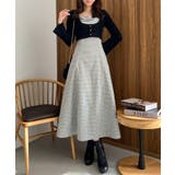 ブラック柄 | シャギーカーデセットキャミワンピース | MAJESTIC LEGON