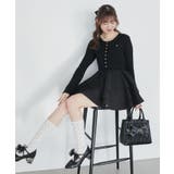 ニットドッキングティアードミニワンピ | MAJESTIC LEGON  | 詳細画像1 