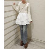 ニットドッキングティアードミニワンピ | MAJESTIC LEGON  | 詳細画像12 