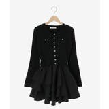 ニットドッキングティアードミニワンピ | MAJESTIC LEGON  | 詳細画像29 