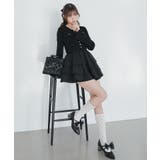 ニットドッキングティアードミニワンピ | MAJESTIC LEGON  | 詳細画像4 