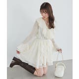 エアリーラッフルフリルミニワンピース | MAJESTIC LEGON  | 詳細画像4 