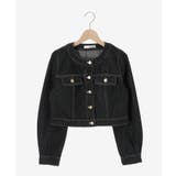 フリルカラー＆ブローチセットGジャン | MAJESTIC LEGON  | 詳細画像32 