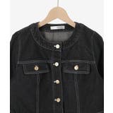 フリルカラー＆ブローチセットGジャン | MAJESTIC LEGON  | 詳細画像33 