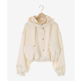 サテンショートフードブルゾン | MAJESTIC LEGON | 詳細画像24