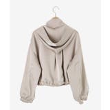 サテンショートフードブルゾン | MAJESTIC LEGON | 詳細画像27