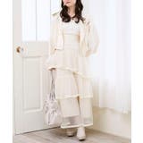 サテンショートフードブルゾン | MAJESTIC LEGON | 詳細画像3