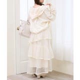 サテンショートフードブルゾン | MAJESTIC LEGON | 詳細画像4