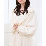 サテンショートフードブルゾン | MAJESTIC LEGON | 詳細画像6