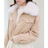 ベージュ | 2wayフェイクファーカラーブルゾン | MAJESTIC LEGON 