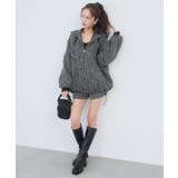 キラキラツイードミディブルゾン | MAJESTIC LEGON | 詳細画像14